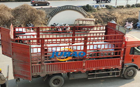 客戶訂購的三次元旋振篩發貨