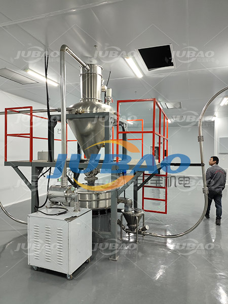 安徽銅陵客戶真空上料機現場