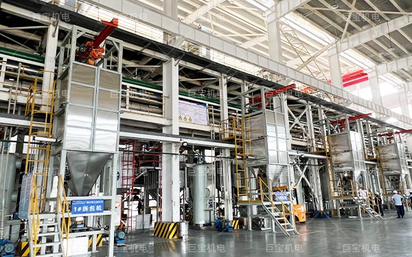 某新材料企業噸包投料+斗提